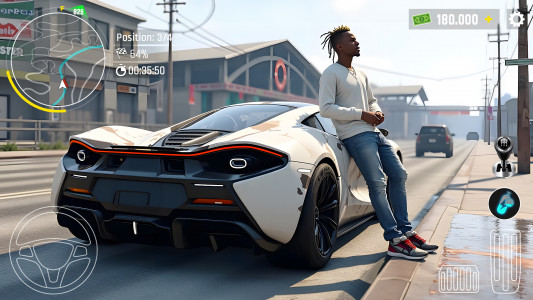 اسکرین شات 6 بازی Car Driving Traffic Simulator