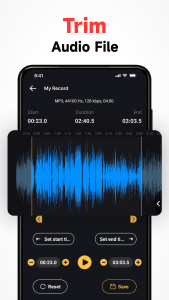 اسکرین شات 5 برنامه Voice Recorder & Voice Memos