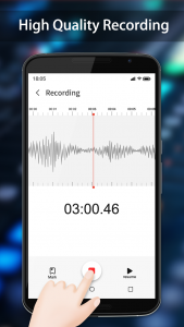 اسکرین شات برنامه Sound Recorder - Audio Memos 1