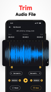 اسکرین شات برنامه Voice Recorder & Voice Memos 5