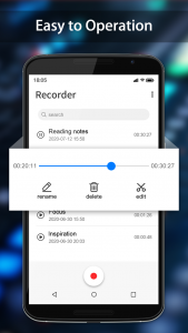 اسکرین شات برنامه Sound Recorder - Audio Memos 2