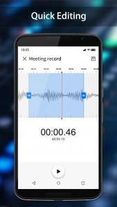 اسکرین شات برنامه Sound Recorder - Audio Memos 3