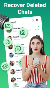 اسکرین شات 2 برنامه Recover Deleted Messages