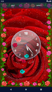 اسکرین شات 3 برنامه Red Rose 4K Live Wallpaper