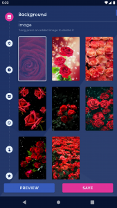 اسکرین شات برنامه Red Rose 4K Live Wallpaper 1