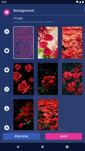 اسکرین شات 1 برنامه Red Rose 4K Live Wallpaper