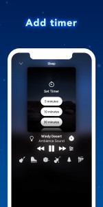 اسکرین شات برنامه Sleep Sounds: sleep & relax 5