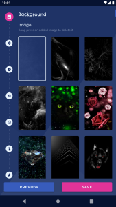 اسکرین شات 1 برنامه DarkMode AMOLED Live Wallpaper
