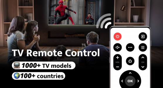 اسکرین شات برنامه Remote Control for TV - All TV 8