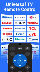 اسکرین شات برنامه Universal TV Remote Control 1