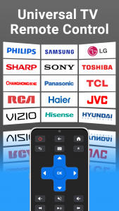 اسکرین شات برنامه Universal TV Remote Control 1