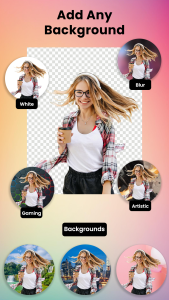اسکرین شات 5 برنامه Background Eraser : Remove BG
