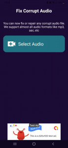 اسکرین شات 1 برنامه Repair Mp3 & Fix Corrupt Audio