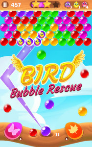اسکرین شات بازی Bird Bubble Rescue 5