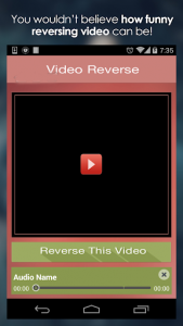 اسکرین شات برنامه Reverse Video Fun Creater Edit 4
