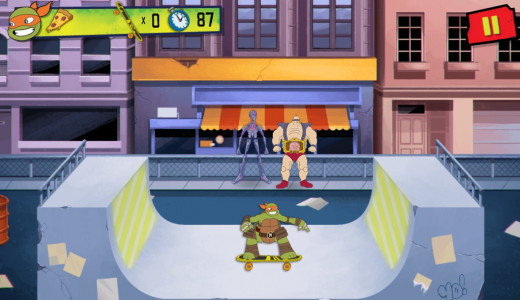 اسکرین شات بازی لاکپشت های نینجا 4