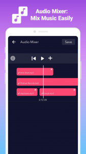 اسکرین شات برنامه AudioApp MP3 Cutter, Ringtone Maker, Voice Changer 3
