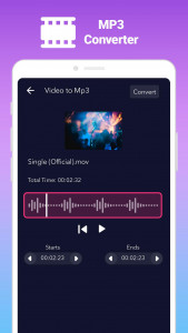 اسکرین شات برنامه AudioApp MP3 Cutter, Ringtone Maker, Voice Changer 5