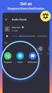 اسکرین شات برنامه MP3 Cutter and Ringtone Maker 2