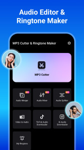 اسکرین شات 1 برنامه MP3 Cutter and Ringtone Maker