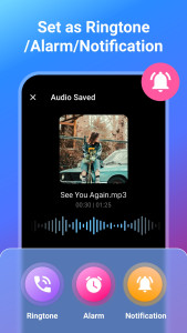 اسکرین شات 3 برنامه MP3 Cutter and Ringtone Maker