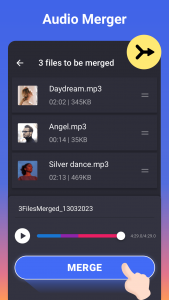 اسکرین شات برنامه MP3 Cutter and Ringtone Maker 5