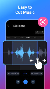 اسکرین شات 2 برنامه MP3 Cutter and Ringtone Maker