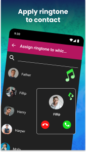اسکرین شات 5 برنامه Ringtone Maker and MP3 Editor