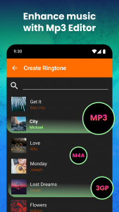 اسکرین شات برنامه Ringtone Maker and MP3 Editor 6
