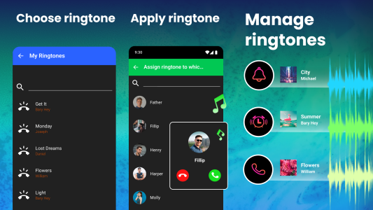 اسکرین شات 7 برنامه Ringtone Maker and MP3 Editor