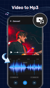 اسکرین شات برنامه Ringtone Maker: Music Cutter 4