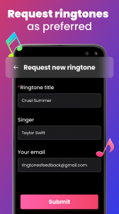 اسکرین شات برنامه Ringtones for Android Phone 7