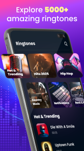 اسکرین شات 2 برنامه Ringtones for Android Phone