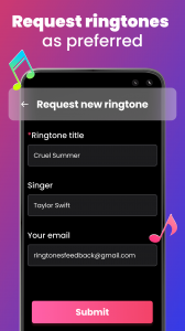 اسکرین شات برنامه Ringtones for Android Phone 7