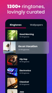 اسکرین شات برنامه Ringtones for Android Phone 3