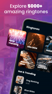 اسکرین شات برنامه Ringtones for Android Phone 1