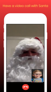 اسکرین شات برنامه Video call and Chat from Santa Clause Simulation 3