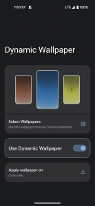 اسکرین شات برنامه Dynamic Wallpaper 6