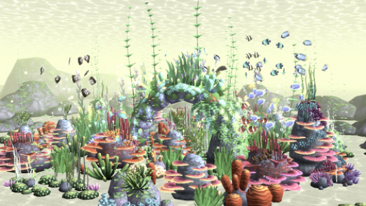 اسکرین شات بازی HealingAqua - My Aquarium 2