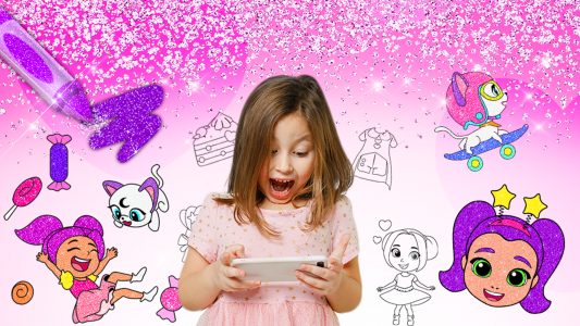 اسکرین شات بازی Violet Coloring Book 3