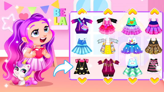 اسکرین شات 4 برنامه Hair Salon and Dress Up Girl