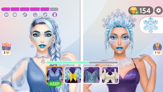 اسکرین شات بازی Emoji Makeup Game 8