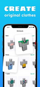 اسکرین شات 4 برنامه Skins Clothes Maker for Roblox