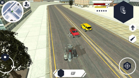 اسکرین شات برنامه Robot Mamoth Giant robot fighting game 1