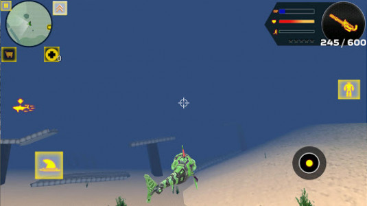 اسکرین شات برنامه Robot Shark Attack: Transform Robot Shark Games 5