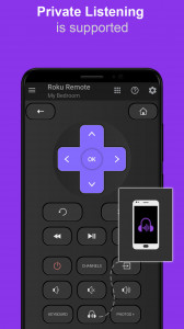 اسکرین شات برنامه Roku Remote: RoSpikes(WiFi/IR) 2