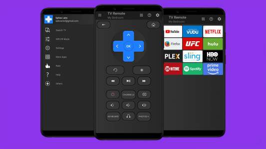 اسکرین شات 6 برنامه TV Remote: RoSpikes(WiFi/IR)