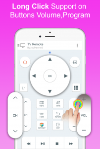 اسکرین شات برنامه TV Remote for Hisense (IR) 3