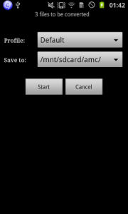 اسکرین شات برنامه ARM Codec Default Vidcon 2