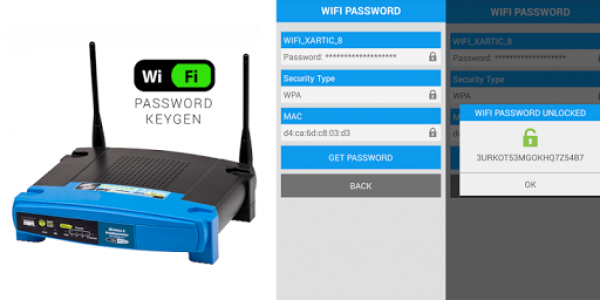 اسکرین شات برنامه FREE WIFI PASSWORD KEYGEN 1